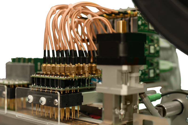 Contactless chip module encoding head with 21 positions